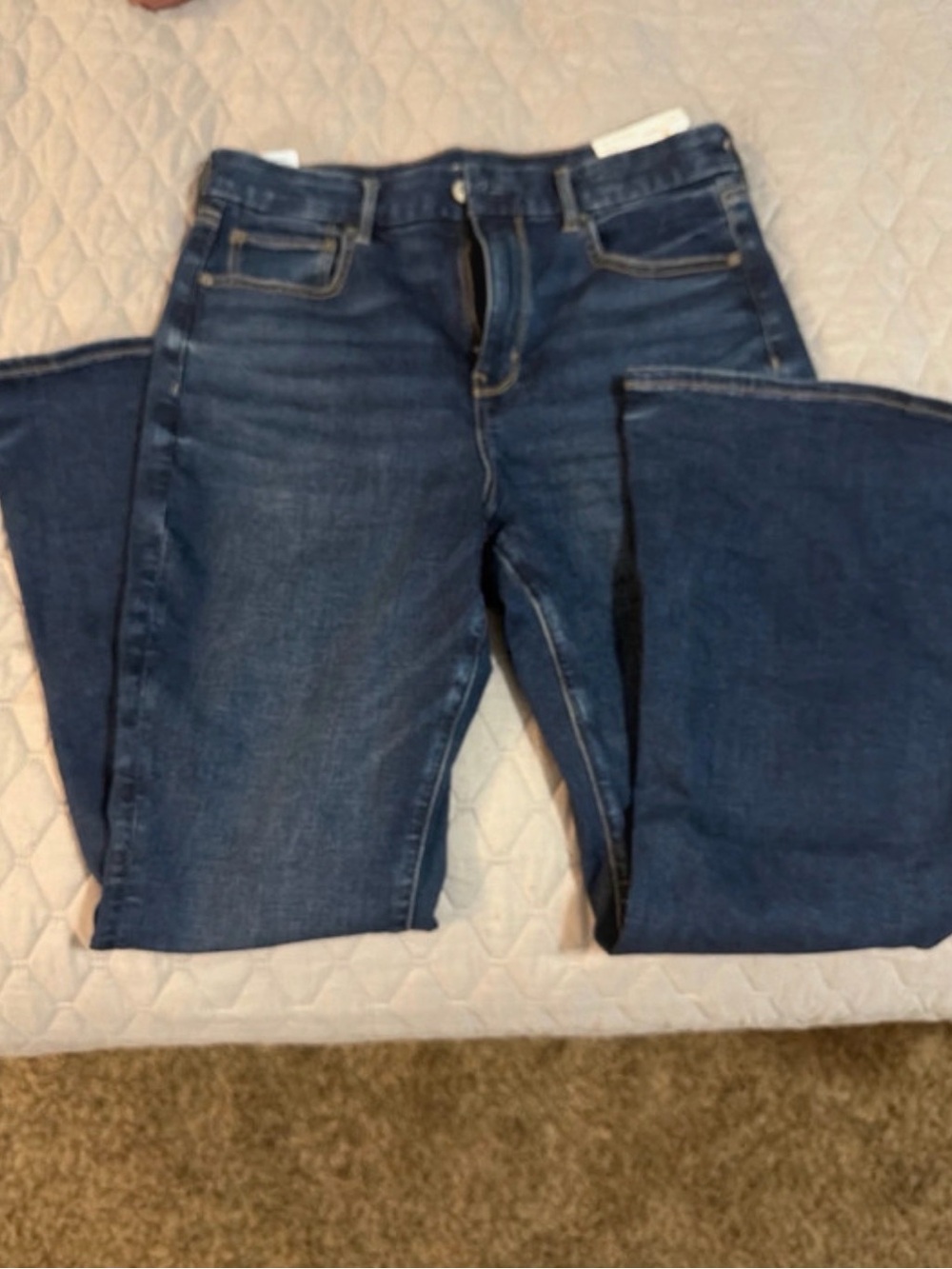 AE curvy super high rise flare